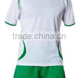 Green & White soccer uniform