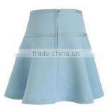 Graceful/elegant Easy Match 100% Cotton Formal Skirts Tops With Flare Hem thumbnail-3