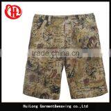 Wholesale Short Pants Plus Size Washed Plaid Men's Shorts thumbnail-5