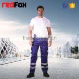 Fashion Reflective Safety 100% Polyester Cargo Pants thumbnail-4