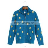 European Design Full Print Zipper Hoodies and Sweaters 2014 Wholesale Men Thin Hoodies thumbnail-1