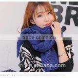 2016 Hot Sales Europe Style Yarn Scarf Female Winter Lovers Long Design Thickening Winter Thermal Knitted Solid Color Male thumbnail-4