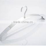 Hot selling cloth hanger with clips metal hanger bulk wholesale garment hanger