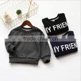 100% Cotton Kids Winter Clothes and Print Words Baby Boys Hoodies thumbnail-4
