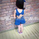 ShiJ Kids Clothes 2016 New Fashion Summer Kids Jeans Set Baby Girls Outfits thumbnail-3