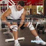 Lightweight Elastic Knee Bandages Leg Compression Calf Support Wraps Sports Squats Training~3colors~Accept Custom thumbnail-6