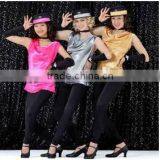 2014- -girl Team Cool Dance Jazz Costume - Dashing Women Cool Jazzdance Skirt Wear -child&adult Kid Cool Dance Skirt thumbnail-1