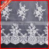 Cheap Embroidery Lace Fabric Dubai,bridal French Lace Fabric,wedding Dress Lace Suppliers thumbnail-2