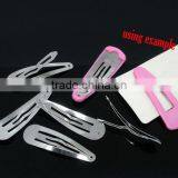 Wholesale Silver Tone Hair Clips Snaps For Kids Toddler thumbnail-2