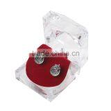 Customized Unisex Cute Double Designs Cheap For Stud Hiphop Earrings Wholesale thumbnail-3