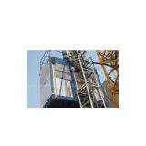 3.2 x 1.5 x 2.5m Blue 36m/min Single Cage Goods Personnel Hoist Without VFD