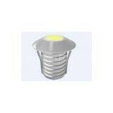 Edison 12V Single Color LED Inground Light 1W IP67 40 Degree In Stainless Steel