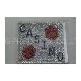 Acrylic Stone Printed Adhesive Stickers Sheets For Mobile Phone Decoration