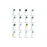 Rainfall Handle Shower Caddy Hand Shower Nozzle Heads thumbnail-2