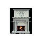 Stone Fireplace Mantel, Marble Fireplace, Carved Fireplace