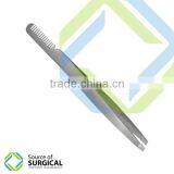 Best Quality Eyebrow Tweezers With Comb / Hair Remover and Comb Tweezers B-EBT-72