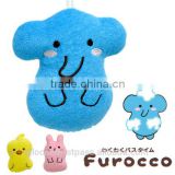 Kids Cotton Bath Sponge Rabbit / Elephant / Duck Wholesale