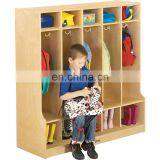 Daycare Center Furniture Kids Cabinet Wooden Kids Storage Cabinets thumbnail-3