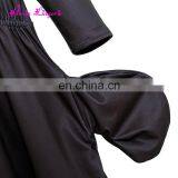 2017 New Design Women V Neck Black Loose Soft Ladies Dresses thumbnail-3