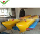 10 seat kids adult surfing water game towable tube boat inflatable banana