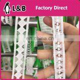 White Lace Milk Silk Material Trims Chemical Embroidery Border Lace thumbnail-5