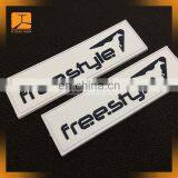 Small Mini Custom Embossed 3D Rubber Badge Silicon Patch for Shoes