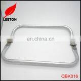 Factory Supply 250mm Aluminum Metal Hinged Purse Frame thumbnail-2