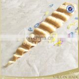 100% full cuticle top quality wholesale price peruvian 26inch human sew in human hair extensions blonde