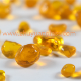 Shandong Zhuyuan Export Recycle Glass Bead Intermix 1-3mm3-6mm6-9mm Orange Yellow Aggregates Glass Bead thumbnail-3