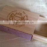 Natural Color Solid Wooden Match Box,small Wood Matchstick Boxes With Phosphorus Line Quality Choice thumbnail-3