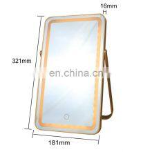 New Design Table Foldable Stand Touch Cosmetic Makeup Led Mirror Lamp thumbnail-4