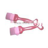 silicone brush with plastic handle