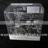 Printed Frosted Storage Box, Pvc Packaging Plastic Box thumbnail-2