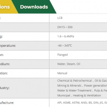 LCB CAST STEEL FLANGED GLOBE VALVE thumbnail-2