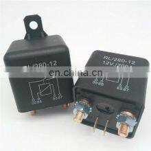 Начальный реле RL280 200А 12В 24В Автомобильный силовой реле, мощный реле высокого тока для запуска