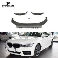 Carbon Fiber G30 Front Bumper Lip for BMW G31 G38 520i 530i 540i M Sport 17-19 thumbnail-1