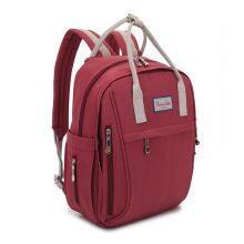 Fashion Korean Canvas Backpack Latest Style Durable Anti Theft Bag Multi Foldable Cheap Pregnant Mother Backpack CLG18-1673 thumbnail-3