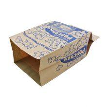 Brown Kraft Greaseproof Paper Pork Crackle Bag thumbnail-2