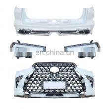 Bumper Kits for Toyota 4runner 2010-2020 Year Turning to Lexus GX Model Include Led Headlights Front and Rear Bumpers thumbnail-1
