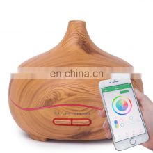Air Perfume Echo Dot Wifi App Control Humidifier Aromatherapy Led Light Ultrasonic Anion Electric Essential Oil Aroma Diffuser