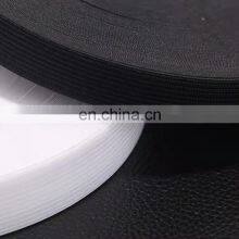High Quality Nylon Webbing 25mm 32mm 38mm 50mm 60mm Black and White Elastic Band thumbnail-4