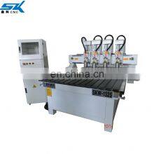 2 Heads 4 Head and 8 Head Cnc Router Carving Wood PVC Acrylic MDF Sofa Table Furniture Legs SKW-1325 thumbnail-2