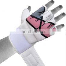 Custom Design Professional Punching Training MMA Half Finger PU Leather Boxing Gloves thumbnail-2