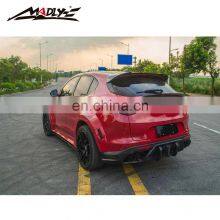 Madly Body Kits for Alfa Romeo STELVIO MD Style Wide Body Kits-Front Lip+Rear Lip+Fender Flares+Side Skirts+Exhaust Tips+Spoiler thumbnail-3