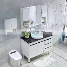 40 Inch Luxurious Bathroom Vanity Cabinet Combo Mirror Cabinet and Faucet Single Sink thumbnail-2