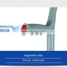 Super High Quality Medical Comfortable Walking Adjustable Aluminum Alloy Elbow Crutches thumbnail-5