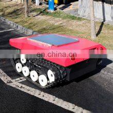 Good Passibility on The Grass Snow Tracked Chassis All-terrain Rubber Track Chassis thumbnail-4
