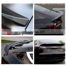Carbon Fiber Spoiler For Tesla Model 3 Tail Wing Spoiler Trunk Lip Rear Spoiler Wing Car Accessories thumbnail-5