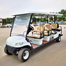 6+2 seat electric golf cart, park sightseeing tour bus