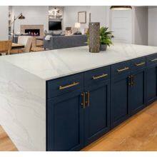 Code：3015，Calacatta Artificial Stone Quartz Slab Kitchen Countertops thumbnail-3
